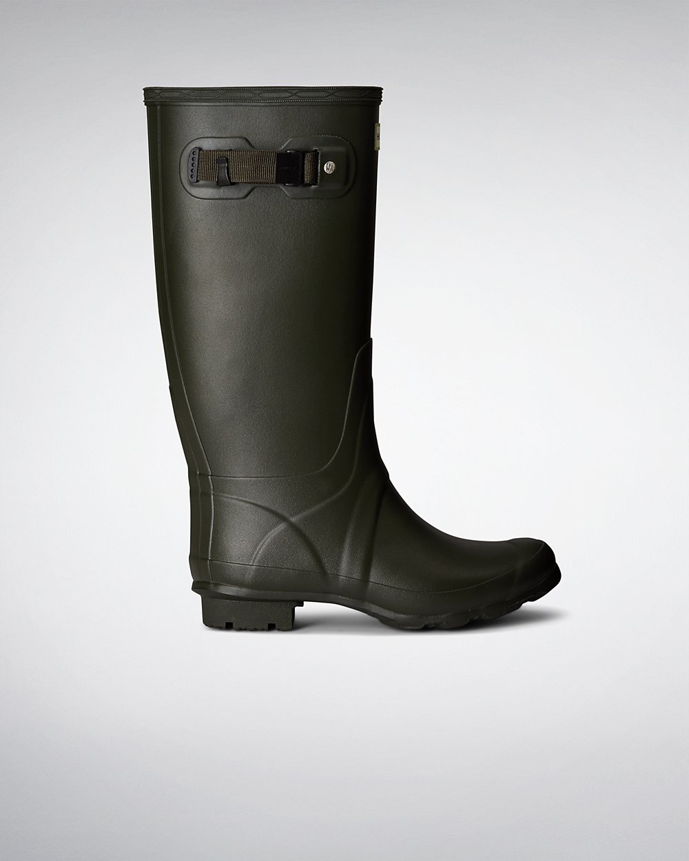 Galochas Largas Hunter Feminina Verde Escuro Oliva - Huntress Leg - 76NLGTZFI